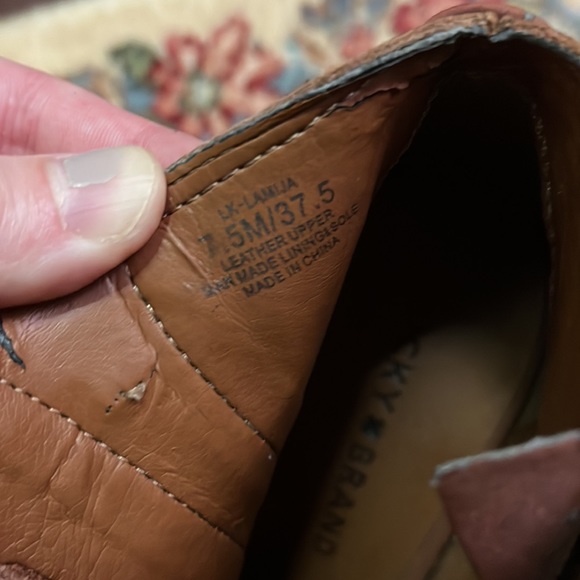 Lucky brand open toe booties - Picture 3 of 6